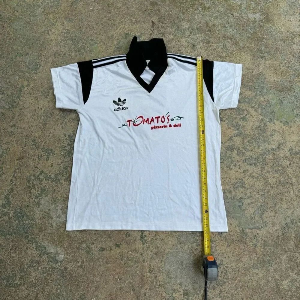 90’s Adidas Tomato’s Pizzeria & Deli #9 Vintage Jersey